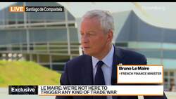 Le Maire on ECB Policy, Inflation, Trade With China News Clip