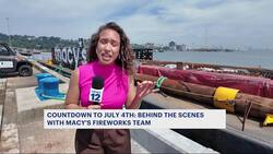 Fourth of July countdown: Behind the scenes with the Macy's fireworks team News Clip