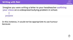 Using language and tone to present opinions with flair Instructional Video