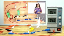Intermediate Series and Parallel Resistor Circuit Demos and Animations Instructional Video