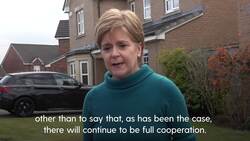 Sturgeon says she will ‘fully cooperate’ after arrest of ex-SNP chief husband News Clip