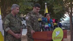 CLEAN : Syria Kurd forces hail joint op against Baghdadi (3) News Clip