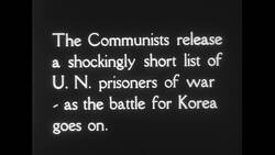 WASHINGTON DC c.1951 : The Pentagon is viewed as a short list of UN Prisoners of war is released by Communists as the battle for Korea goes on Stock Footage