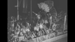 Lions International Parade in 1956 Miami News Clip
