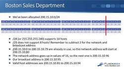 Cisco CCNA 200-301: The Complete Guide to Getting Certified - Variable Length Subnet Masking Example Part 2 Instructional Video