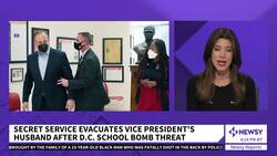 Doug Emhoff Whisked From Black History Event After Bomb Threat News Clip