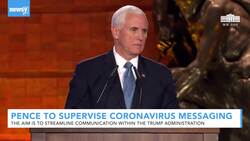 Pence's Office Will Reportedly Review Government Coronavirus Messaging News Clip