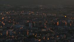 Soaring Over Studio Ghibli's Scenic Inspirations in Japan Stock Footage