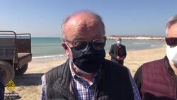 Lebanon begins cleaning beaches after oil spill News Clip