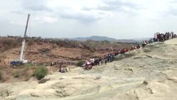 CLEAN : Rescue operation underway after Zimbabwe mine shaft collapse leaves dozens trapped News Clip