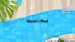 Gavin's Pool (Divide rational numbers in a real-world example) Instructional Video