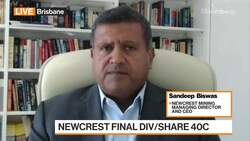 Newcrest Mining CEO on Earnings, Deploying Cash, Covid Impact News Clip