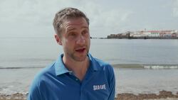 Turtle found washed up on Scottish beach released into the wild 18 months later News Clip