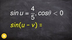 Sum and Difference Formula Evaluate Right Triangles Instructional Video
