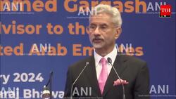 Delhi: EAM S Jaishankar explains how relations between INDIA-UAE got better because talks began in 2015 News Clip