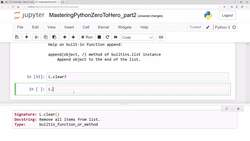 Data Science and Machine Learning (Theory and Projects) A to Z - Data Structure (List, Tuple, Set, Dictionary): Exploring Methods Using TAB Completion Instructional Video