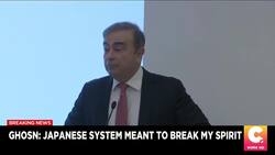 Auto Exec-Turned-Fugitive Ghosn Lays Out Defense in 3-Hour Press Conference News Clip