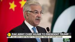 Pakistan army chief to meet US president Trump at White House News Clip