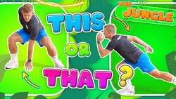 This or that exercise game - PE fitness workout - (jungle theme) Instructional Video