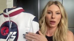 Jets players' partners rock custom whiteout puffer jackets News Clip