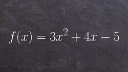 How to classify and determine lc degree of a polynomial Instructional Video