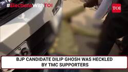 Bengal Poll Violence: BJP Candidate Attacked; TMC-BJP Clash Near Polling Booths News Clip
