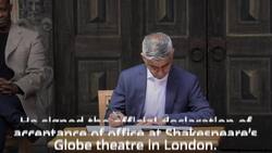 Sadiq Khan 'humbled' by Mayoral win News Clip