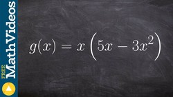 Learn how to use the product rule to find the derivative Instructional Video
