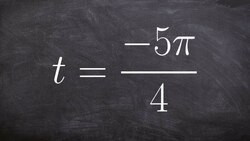 Evaluate the six trigonometric functions for the given real number Instructional Video