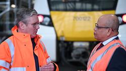 Sir Keir Starmer visits Siemens Three Bridges Traincare Facility News Clip