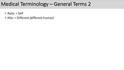 Medical Terminology - The Basics - Lesson 5 Instructional Video