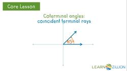 Measuring Angles in Standard Position on the Coordinate Plane Instructional Video