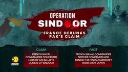 France debunks Pak media's claim on Rafale, Pakistan's claim over downing Rafale busted News Clip