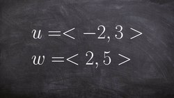 Determine the resultant vector and graph Instructional Video