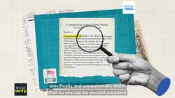 Could Donald Trump seek a third term as president? News Clip