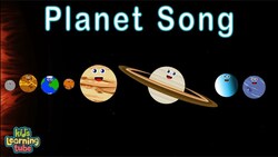 The Planet Song - 8 Planets of the Solar System Song for Kids | KidsLearningTube Instructional Video