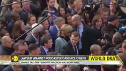 French President Macron files defamation suit against US influencer Candace Owens News Clip