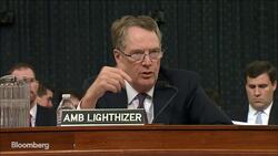 Lighthizer Says Trump Wants a Fair and Enforceable Trade Deal With China News Clip