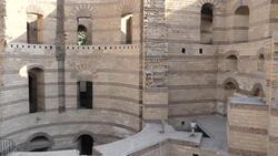 Egypt, Cairo - Fortress of Babylon Stock Footage