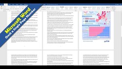 Omitting Page Numbers on Specific Pages in Microsoft Word Instructional Video