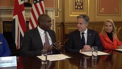 Lammy and Blinken hold bilat in Foreign Office - full News Clip