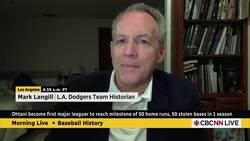 Dodgers star Ohtani becomes first player to go 50-50 in MLB history News Clip