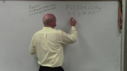 Linear Programming problem learn how to solve Instructional Video