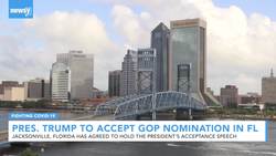 Pres. Trump To Hold Presidential Nominee Acceptance Speech In Florida News Clip