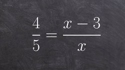 Solving a word problem using proportions Instructional Video