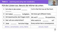 Eine neue Sprache lernen: plural rules 4 - 6 Instructional Video