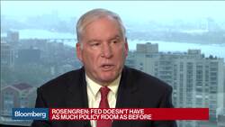 Fed’s Rosengren on Economy, Fiscal Policy, Negative Rates News Clip