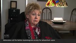 Mammograms often inaccessible for people in wheelchairs News Clip