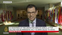 52 countries at the UN co-sign a letter: Calling for an immediate halt to arms sales to Israel News Clip