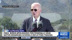 'It's long overdue': Biden apologizes for federal government's role in brutal Indian boarding schools News Clip